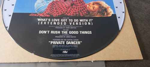 TINA TURNER "What’s Love Got To Do With It" N/R MINT VINYL PICTURE DISC 12CLP334 - Picture 3 of 5