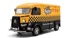 Citroen Type Hy Nyc Burger 1969 Yellow / Black 1:18 Model SOLIDO