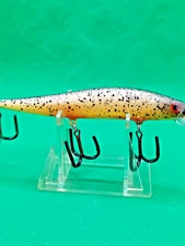 UNKNOWN , MULTI-COLORED CRANKBAIT.