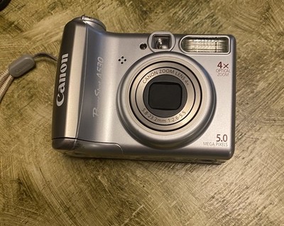 Canon Power-Shot A530 Digital Camera + Soft Case Vintage | eBay