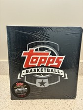 Topps Limited Edition Basketball Collectors Trading Card Binder