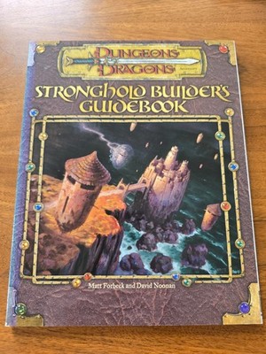 D&D Stronghold Builder's Guidebook 3.0 3rd Edition WoTC Dungeons & Dragons