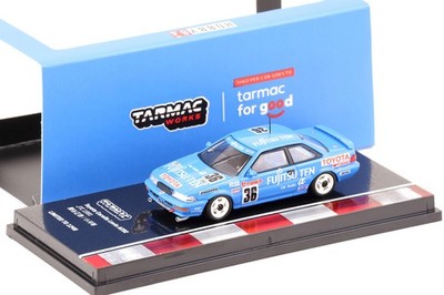 1:64 Tarmac Works Toyota Corolla Levin AE92 #36 JTC 1991 blue