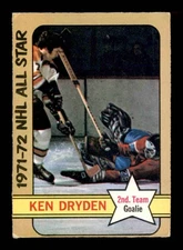 1972 O-Pee-Chee #247 Ken Dryden AS2 VGEX X3564569