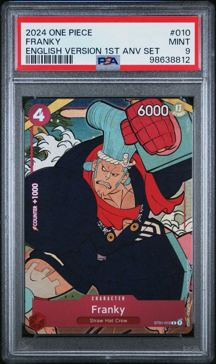Franky ST01-010 One Piece Promotion Cards for sale | eBay