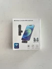 2in1 Wireless Lavalier Microphone With Windproof Cover Audio Video Vloging USB-C
