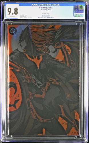 Batwoman #1 - Stanley "Artgerm" Lau Foil Virgin Edition - CGC 9.8