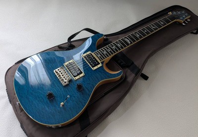 E-Gitarre Paul Reed Smith PRS SE Custom 24 Quilt Maple Blue Matteo