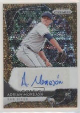2020 Prizm Rookie Quick Pitch Bronze Donut Circle 10/25 Adrian Morejon Auto 06z2