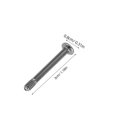 10 Pcs Long Screw Computer Radiator Fan Fixation Components & Parts/screws - Afbeelding 11 van 12