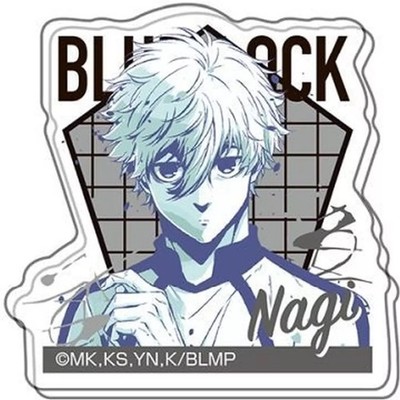 Blue Lock Nagi Seishirou Acrylic Badge Movie Version collectible badge
