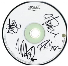 Taproot Signed Autographed x4 Blue Sky Research CD