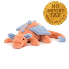 Jellycat Persimmon Dragon Plush Stuffed Animal Soft Toy