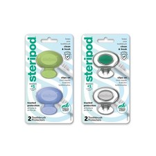 Clip-On Toothbrush Protector, Keeps Toothbrush Fresh and Clean, Fits Most Man...
