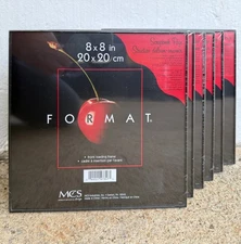 MCS Format Frame 8x8 Black Value 6 Pack (Same Shipping Any Qty)