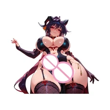 EARLFAMILY 5.1" Futa Car Sticker Luggage Scratch Artistic Car Door Vehicle Decal