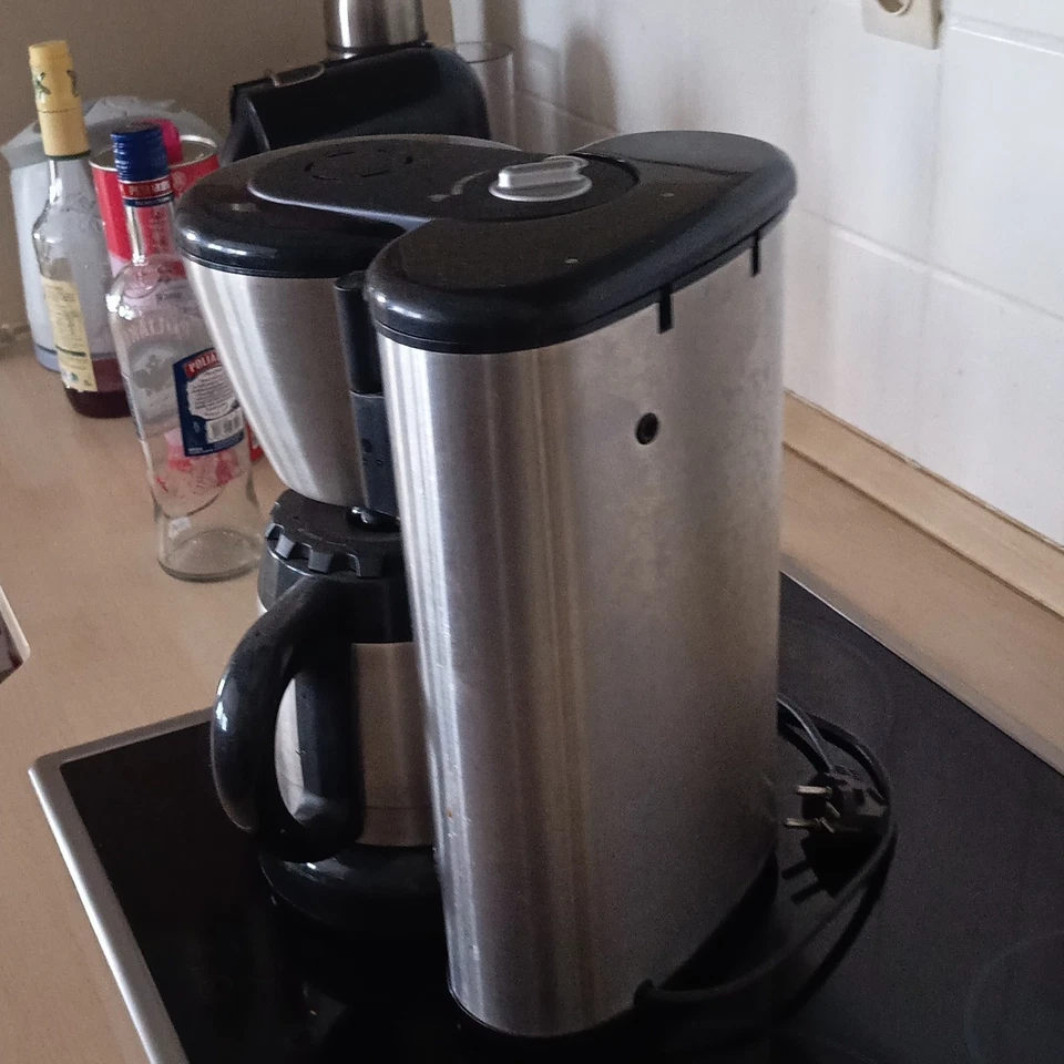 SEB Express Cafetière filtre inox noir/argenté pour café moulu - Photo 2/2
