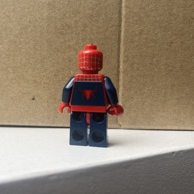 LEGO Spider-Man 3, Dark Blue Arms / Legs, Silver Webbing, spd028 (4853) 
