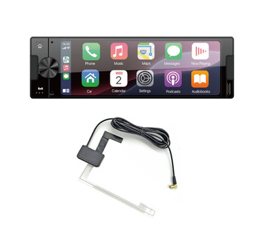 Ampire CPR60+ DAB2 Antenna Smartphone DIN Radio 6.38'' DAB+ AHD Camera Inputs
