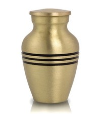 Bronze Keepsake Cremation Urn Set of 4 Mini Urns for Sharing Ashes US Seller