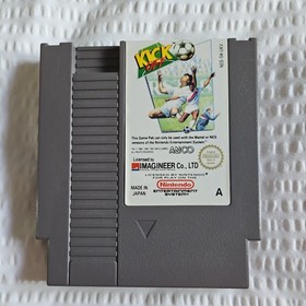 Kick Off Nintendo Nes gioco versione UK in scatola con manuale CIB