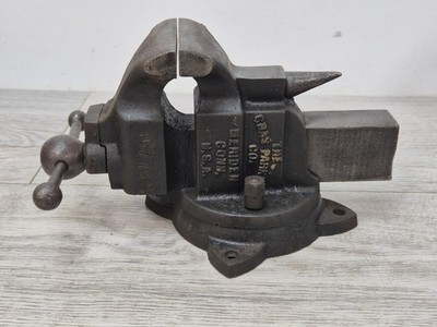 Sehr selten! Chas Parker 492-1/2 1914!! Schraubstock Drehfuß Amboss sehr guter Zustand super
