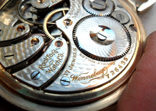 RARE Antique 1907 Rockford Winnebago Railroad 17 Jewel 16 Size O/F Pocket Watch