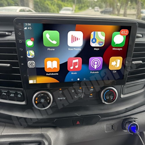 For Ford Transit Custom 2020-2024 CarPlay 2+32G Car Stereo Radio GPS Navigation