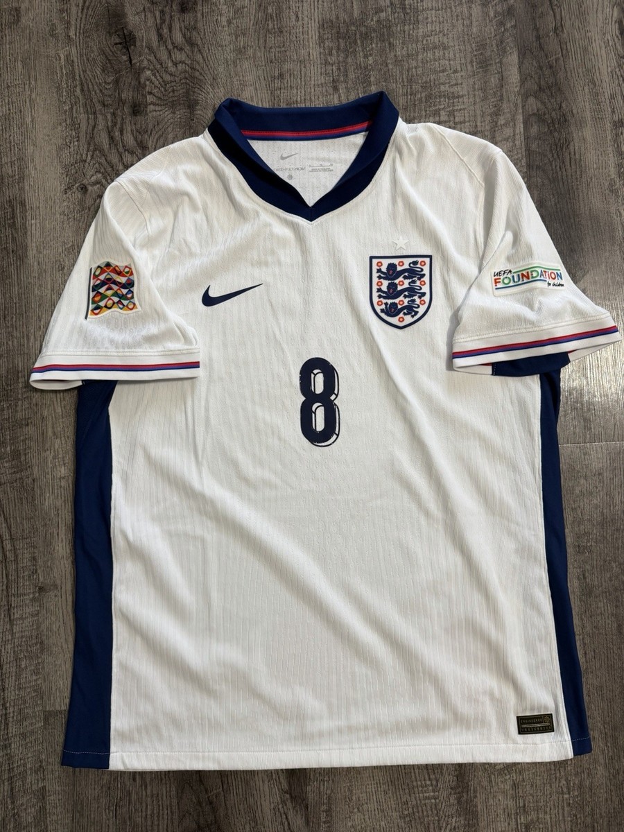 Jude Bellingham England Nike Dri-Fit ADV 2024 Home Jersey Size XL