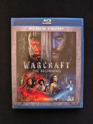 Warcraft the Beginning, Blu Ray 2D + Blu-ray 3D, Gebraucht Zustand Gut