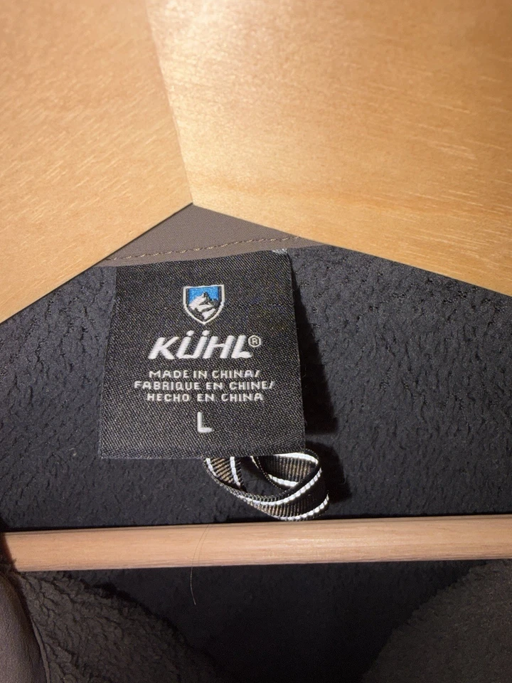 Chaqueta KÜHL The One Para Hombre L Marrón Aislada Frente a Presión Camisa Chaqueta A Prueba de Viento Foto 3 de 4