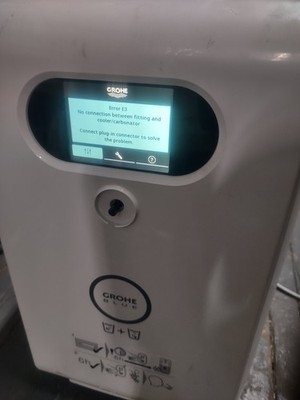 Untested As Is For Part gROHE Blue Professional Connected Cooler Carbonator Only