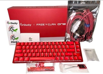 Ducky FaZe Clan x Ducky One 3 SF Mechanical Gaming Keyboard Red RGB Switch