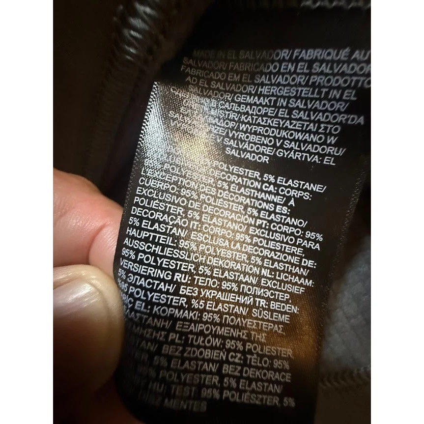 The North Face TNF Aim 1/4 Zip Jacket Smoked Pearl Fleece Mens M - Image 3 of 4