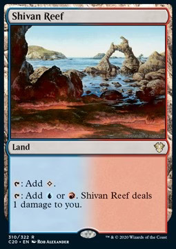 Magic/MTG Shivan Reef C20-310 Rare Englisch NM