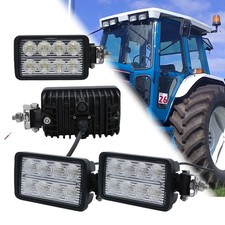 4x Led Work Light 81868590 For Ford New Holland Tractor 8210 8240 6810 Tw35 Tw55
