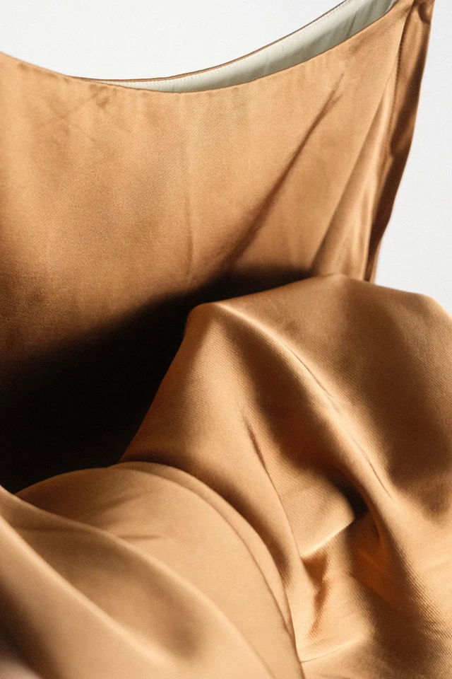 MARNI Asymmetric Skirt | Chocolate Brown | Silk Lining | Size 40 | Made in Italy - Image 4 of 4