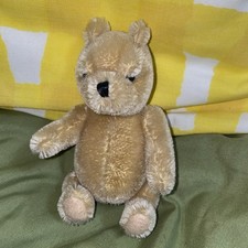 Vintage GUND Genuine MOHAIR WINNIE THE POOH Plush Miniature Teddy Bear Classic
