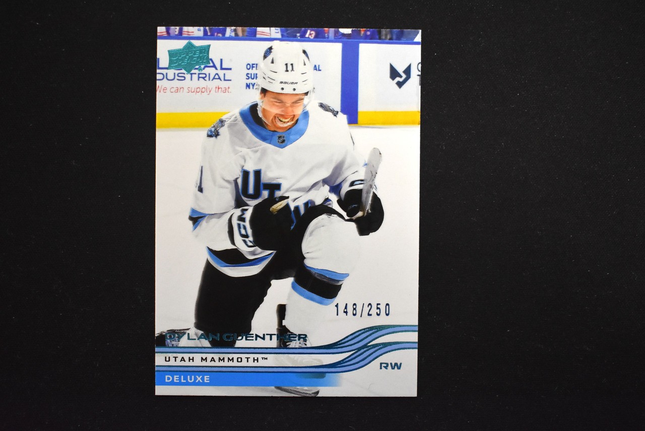 Dylan Guenther 2025-26 Upper Deck Series 1 Deluxe /250 #168 Mammoth