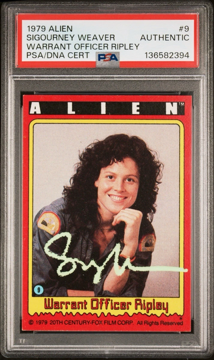 エイリアン トレーディングカード RIPLEY 25+ Professional Sports Authenticator (PSA) Alien with Vintage