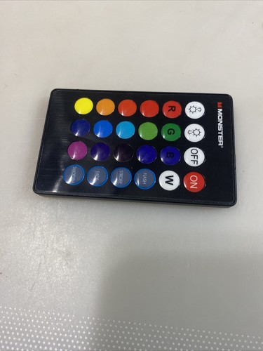 Monster Basics Color Changing USB LED Light Replacement Remote & Led Controller - 第 3/6 張圖片