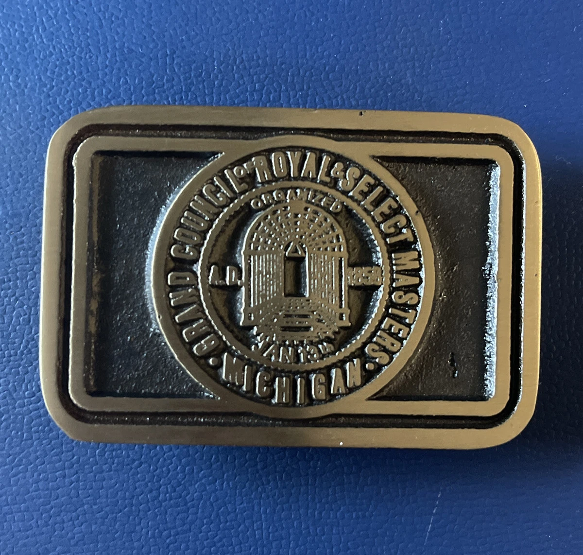 Michigan belt buckle deals