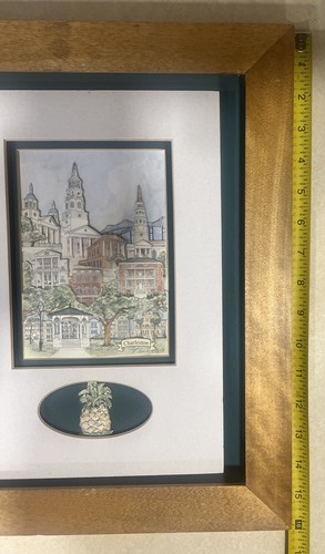 "Patsy Gullett geschnitzt 3D Aquarell Architekturporträt ""Charleston""" - Bild 6 von 8