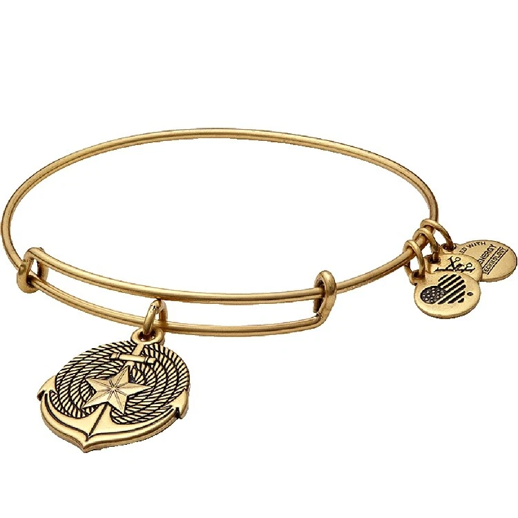 ALEX AND ANI Topaz Glass Fashion Jewelry