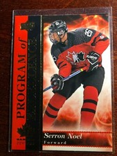 SERRON NOEL..POE-3  2018 TEAM CANADA JUNIOR  