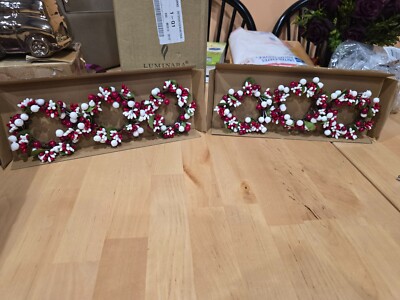 NEW Set of 6 Pip Berry Napkin Rings by Valerie Orange Autumn Fall