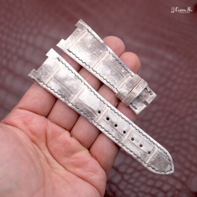 Custom watch strap  Compatible PatekPhilippe Nautilus 5712 Strap 25mm