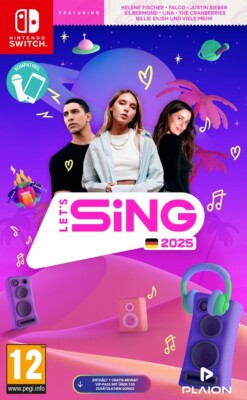 Lets Sing 2025 mit deutschen Hits (Switch) (NEU) (OVP)