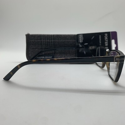 Foster Grant CYRUS + 1.25 TOR Reading Glasses TORTOISE MAGNIVISION