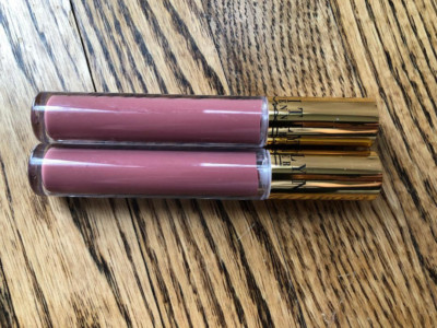 2 X MAC Cosmetics  LIPGLASS ~ BEAUTIFULLY BARE ~   NO BOX